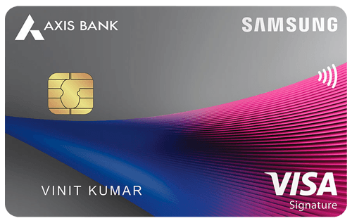 Samsung Axis Bank Signature Credit Card